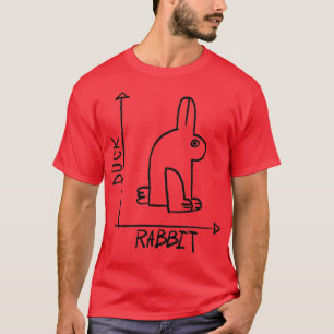 T-shirt Enseignants Duck Rabbit Math