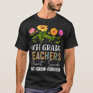 T-shirt Enseignants Graines Plantes qui augmentent pour la