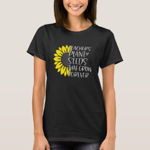 T-shirt Enseignants Graines Plantes Qui Croissent Pour Tou