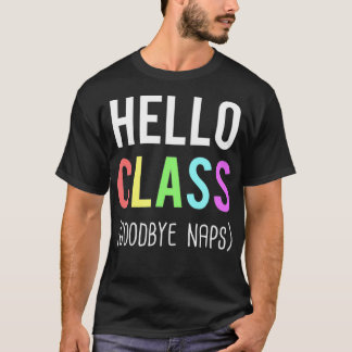 T-shirt Enseignants Retour à la conception de l'école Pour