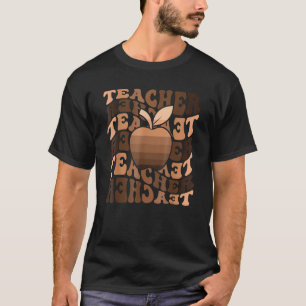 T-shirt Enseignants Rétro Mois de l'Histoire des Noirs Dai