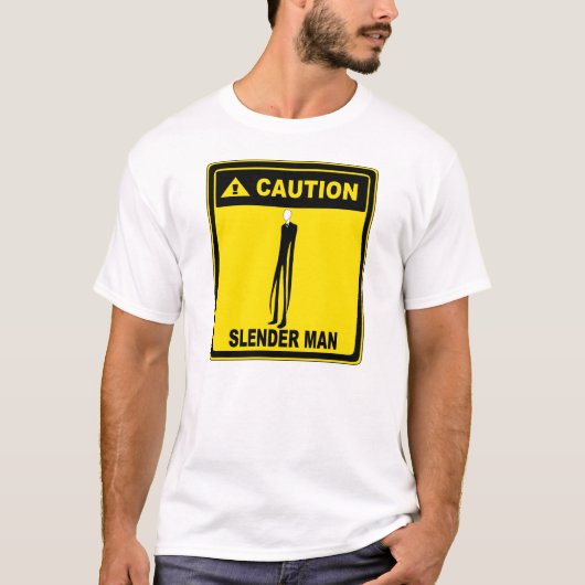 T-shirt Enseigne de Slenderman (Devant)