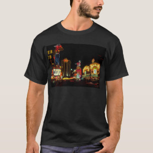 T-shirt Enseigne des casinos aux néons de Las Vegas la nui