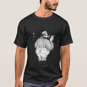 T-shirt Enseigne du club de pêche