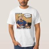 T-shirt Enseigné me comment basculer (Devant)