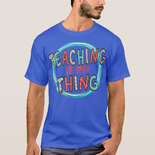 T-shirt Enseignement amusant est mon truc Retour à l'école