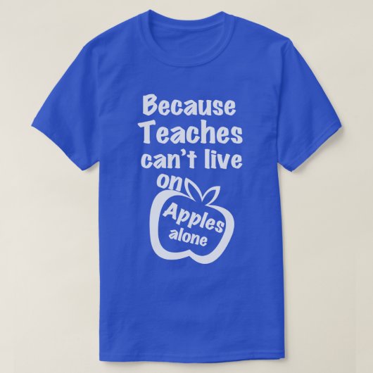 T-shirt Enseignement Apple (Design devant)