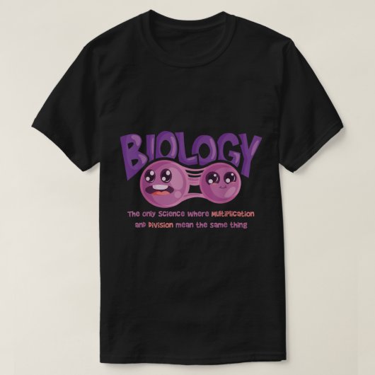 T-shirt Enseignement Biologie Cellule Science Enseignant D (Design devant)