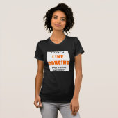 T-shirt enseignement de la danse en ligne (Devant entier)