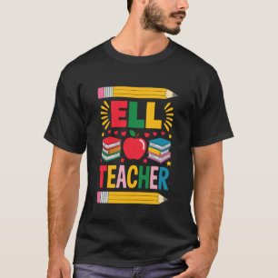 T-shirt Enseignement en ELN et enseignant de langue anglai