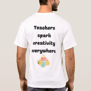 T-shirt Enseignement : Le coeur de l'éducation