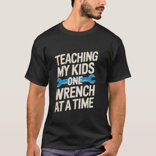 T-shirt Enseigner À Mes Enfants Une Poubelle À La Fois Aut (Devant)