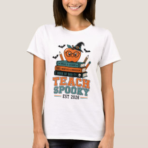 T-shirt Enseigner au professeur drôle et effrayant Hallowe
