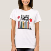 T-shirt Enseigner l'amour Inspirer enseignants Appréciatio (Devant)