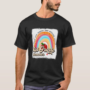 T-shirt Enseigner L'Amour Inspirer Un Enseignant De 1Ere A
