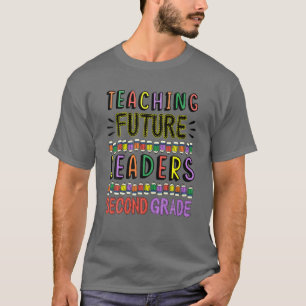 T-shirt Enseigner L'Avenir Dirigeants Enseignant De 2E Ann