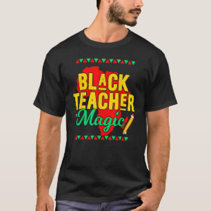 T-shirt Enseigner l'histoire des Noirs Mois Enfants Noir E