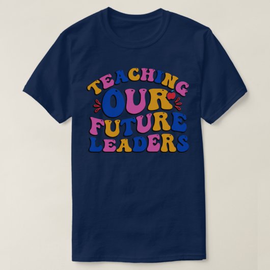T-shirt Enseigner nos futurs leaders (Design devant)