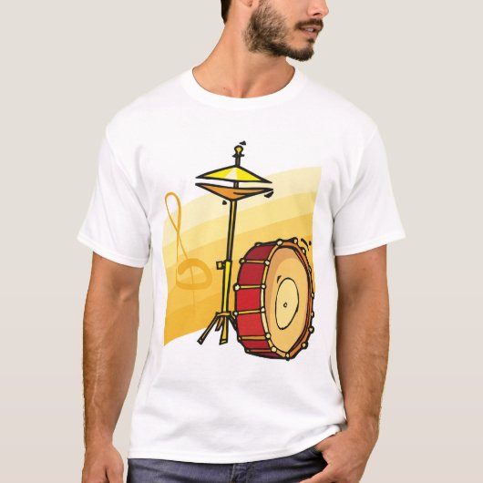 T-shirt Ensemble à tambour (Devant)