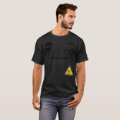 T-shirt Ensemble Alien Ufo (Devant entier)
