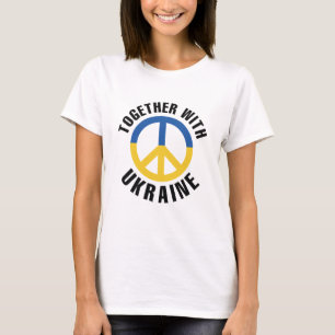 T-shirt Ensemble avec l'Ukraine