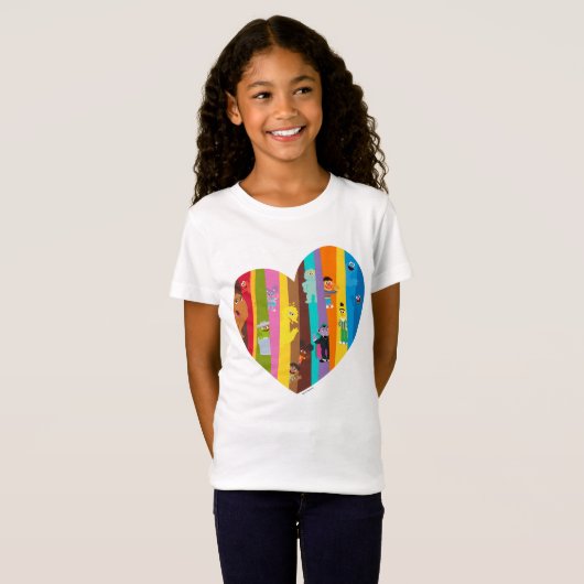 T-Shirt Ensemble Coeur (Devant entier)