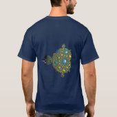 T-shirt Ensemble complet mandelbrot sphère apollonienne em (Dos)