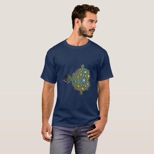 T-shirt Ensemble complet mandelbrot sphère apollonienne em (Devant entier)