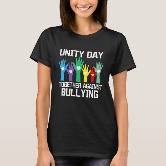 T-shirt Ensemble contre l'intimidation Anti Bully Unity Da (Devant)