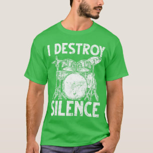 T-shirt Ensemble de batterie mignon Art Hommes Femmes Batt