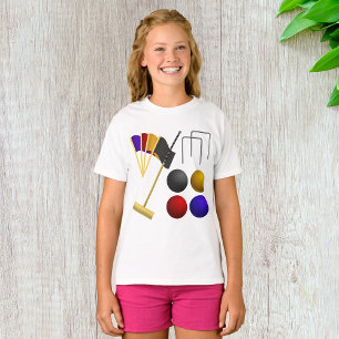 T-Shirt Ensemble de Croquet Filles