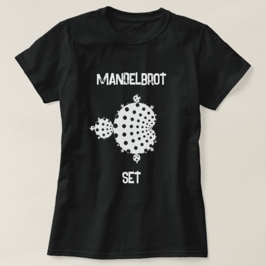 T-shirt Ensemble de mandelbrot complet (Design devant)