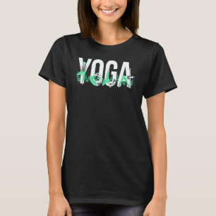 T-shirt Ensemble de postures de yoga de méditation 1