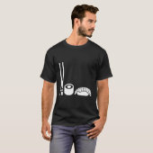 T-shirt Ensemble de sushi (Devant entier)