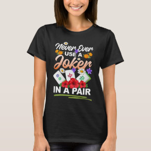 T-shirt Ensemble de tuiles de Mah Jongg Mahjong N'utilisez