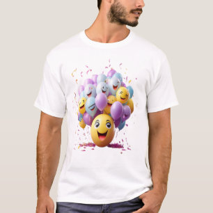 T-shirt Ensemble De Visages Sourires