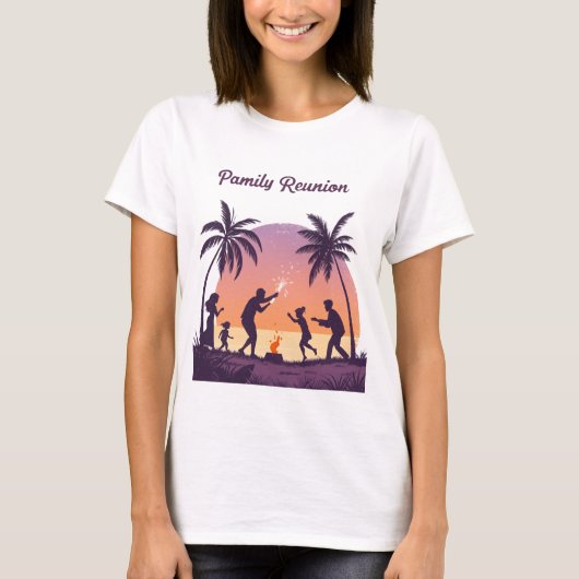 T-shirt Ensemble encore - Summer Beach Art Reunion (Devant)