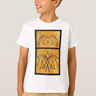 T-shirt Ensemble et ensemble Tatouage en couple féminin