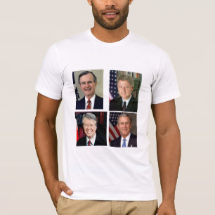 T-shirt Ensemble /George H. W. Bush/Bill Clinton
