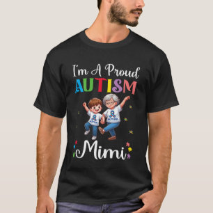 T-shirt Ensemble je suis une mimi fière d'autisme Accepter