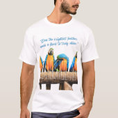 T-shirt "Ensemble nous brillons" (Devant)
