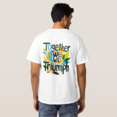 T-shirt Ensemble nous triomphe (Dos entier)