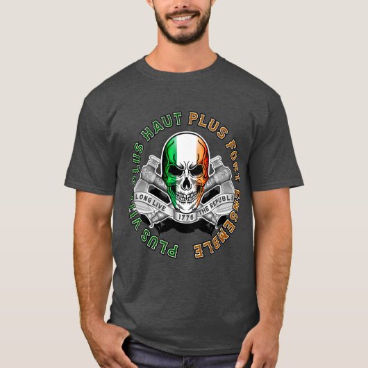 T-shirt Ensemble plus fort et plus rapide (Devant)