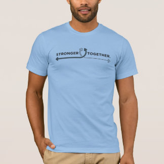 T-shirt Ensemble plus fort" Flèches intervertissantes