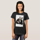 T-shirt Ensemble plus forts dans l'harmonie Pandas Femme B (Devant entier)