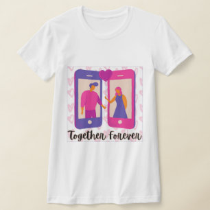 T-shirt Ensemble pour toujours