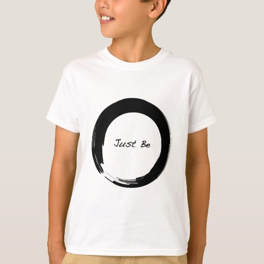T-shirt Enso avec Just Be (Devant)