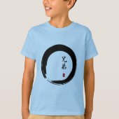 T-shirt Enso Circle et Brother Calligraphy (Devant)