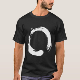 T-shirt Enso, Zen, Cercle, Bouddha Méditation Japon Callig