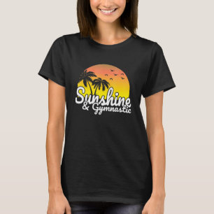 T-shirt Ensoleillement et acrobatie gymnastique pour motiv